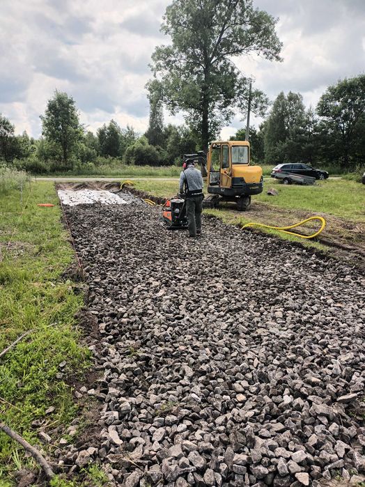 uslugi koparką transport