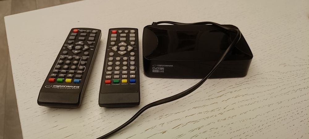 Dekoder telewizji naziemnej DVBT2 HEVC