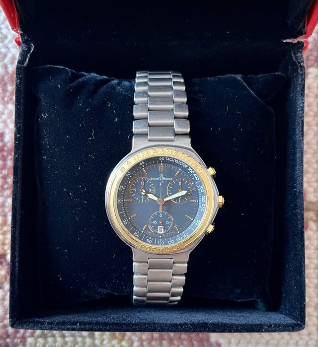 Baume & Mercier Formula S Chronograph – Swiss Made – Excelente Estado