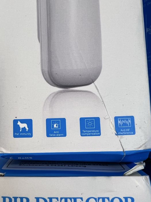 Set of 4 PIR Motion Detectors - NEW64729890056321122