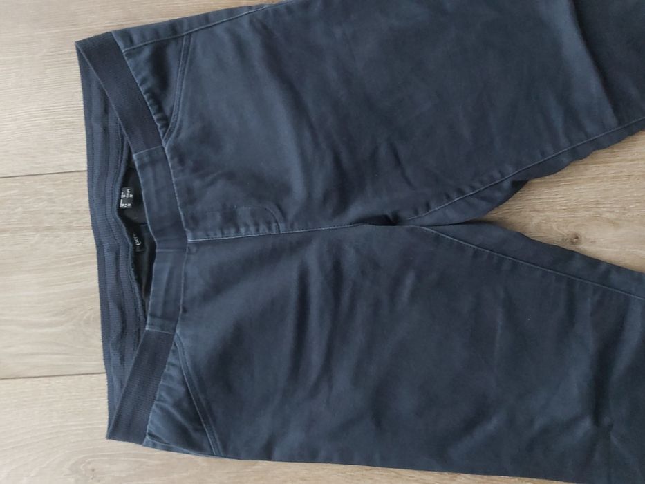Granatowe rurki, legginsy typu jeans rozm M /L