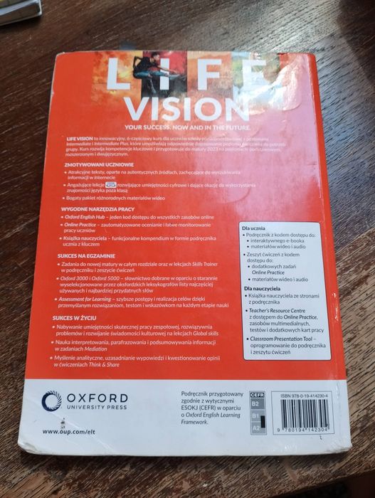 Life vision podręcznik i ćwiczenia