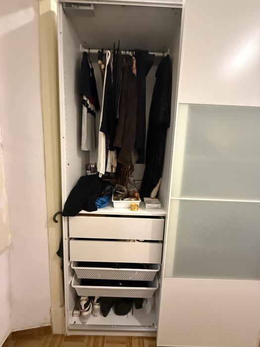 Vende-se ou Troca-se Guarda-Roupa IKEA PAX – Muito Estimado