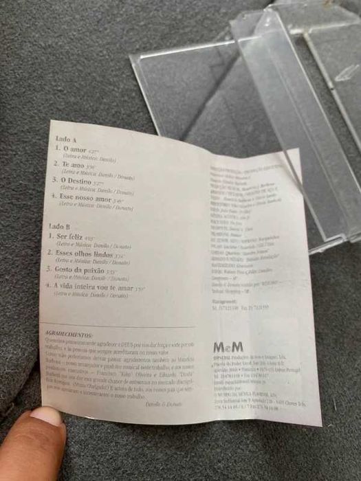 Cassete Danilo & Donato – O Amor (2000)