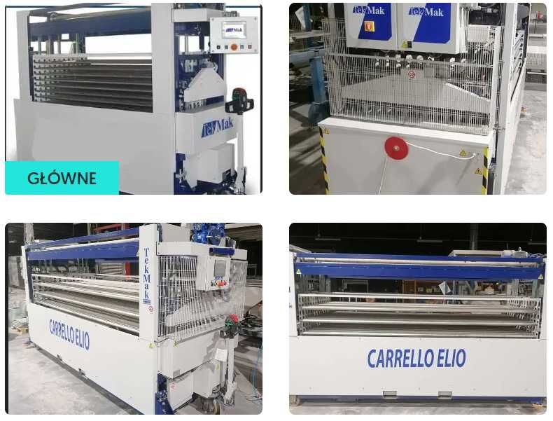 Akumulatorowy wózek regałowy, EliO produkcji TekMak