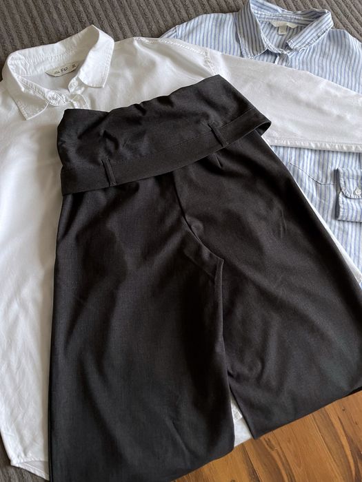 Штани прямі брюки широкі