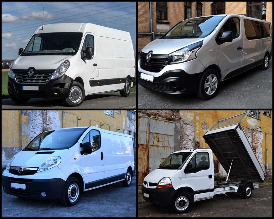 WYPOŻYCZalnia Busów Wynajem Busa Kat. B MASTER MAXI Przeprowadzka