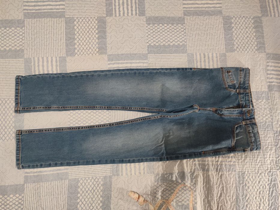 Calça ganga rapaz 12 anos