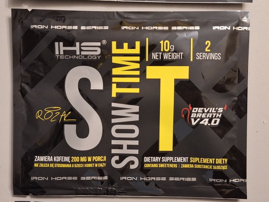 Przedtreningówka 3x IHS technology ST show time