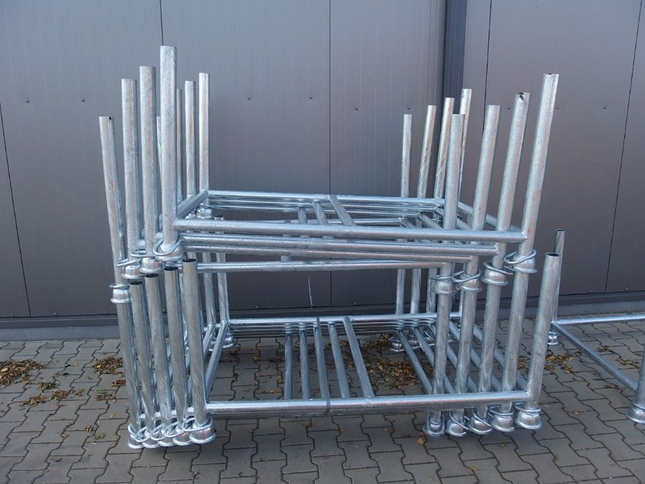 Paleta kosz stojak do stempli podpór stojak Nowy Ocynkowany Szalunki
