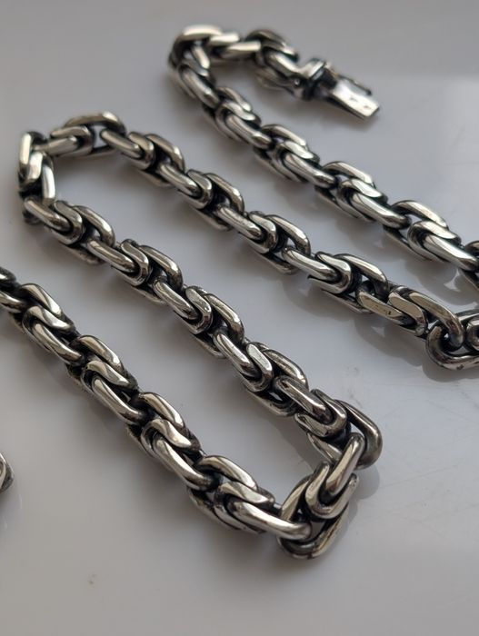 В наявності срібний чоловічий ланцюжок серебряная мужская цепочка 925