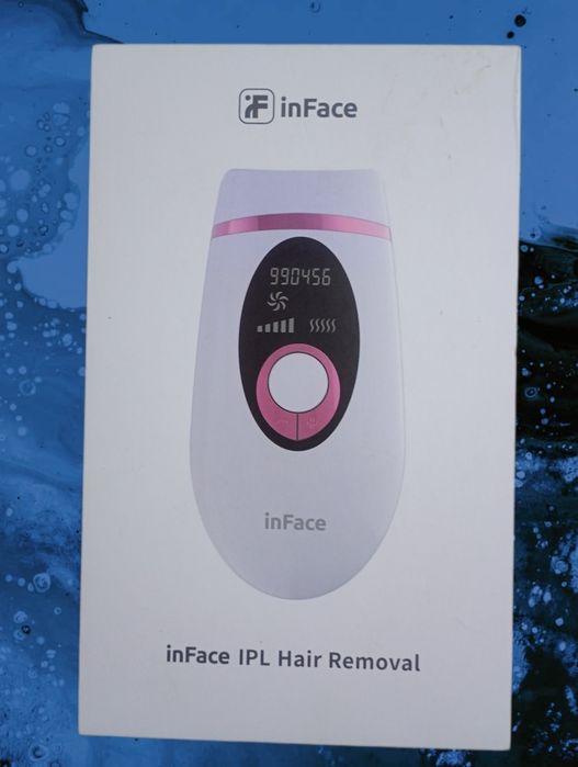 Фотоепілятор Inface IPL Hair removal instrument pink