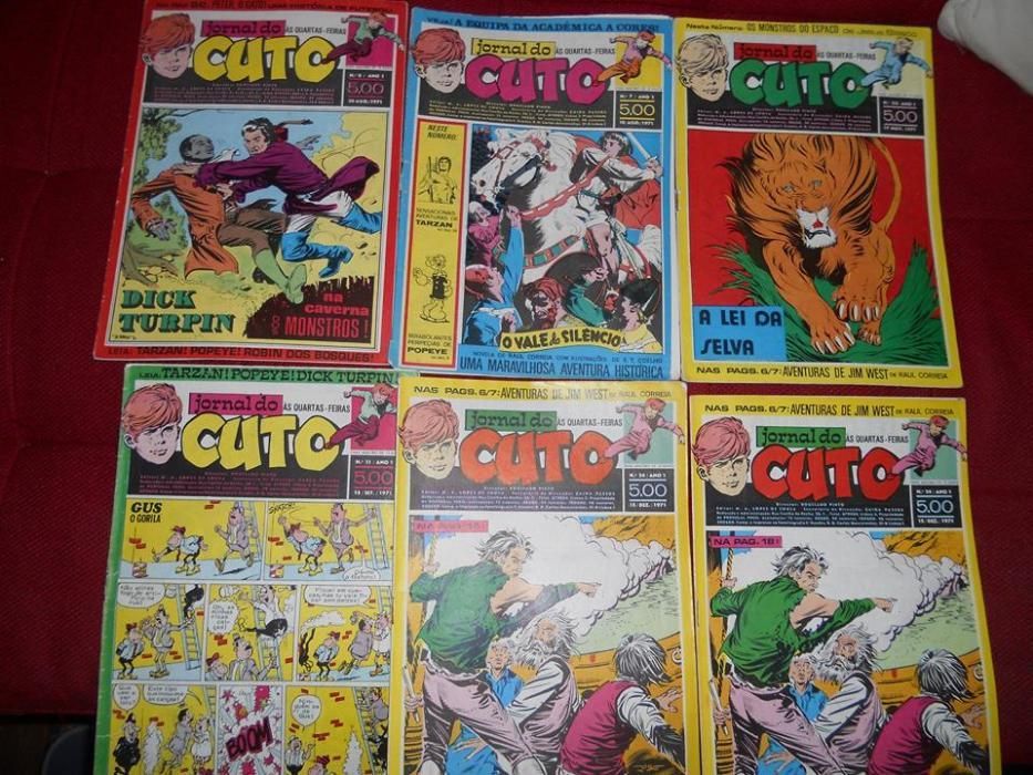 JORNAL do CUTO lote Anos 70