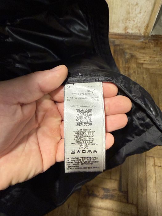 Puma куртка пуховик Оригинал