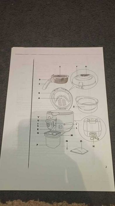Fritadeira Delonghi F 18233 + Pack de Filtros + Caixa + Manuais