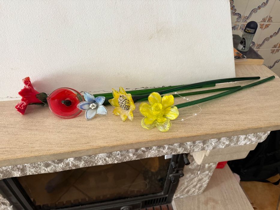 Flor obra de arte