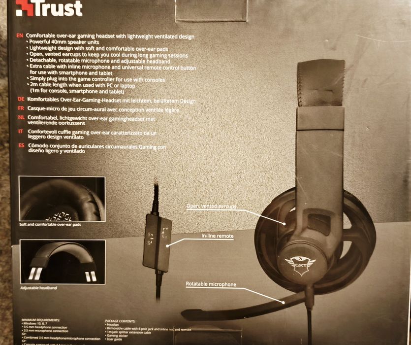 Słuchawki przewodowe Trust GTX 333 GOIYA