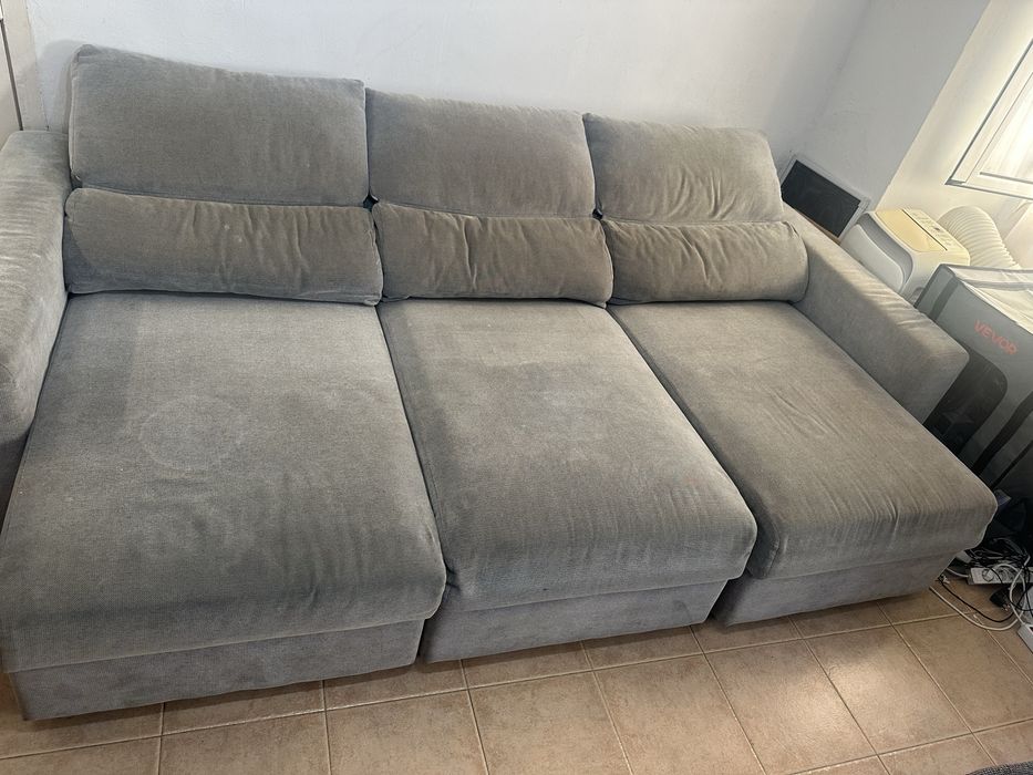Sofá IKEA ESKILSTUNA – 3 lugares + chaise | 2,68 m
