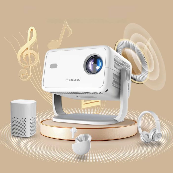 PROJEKTOR L018 4K Full HD Android Auto Fokus NETFLIX APLIKACJE +Gratis