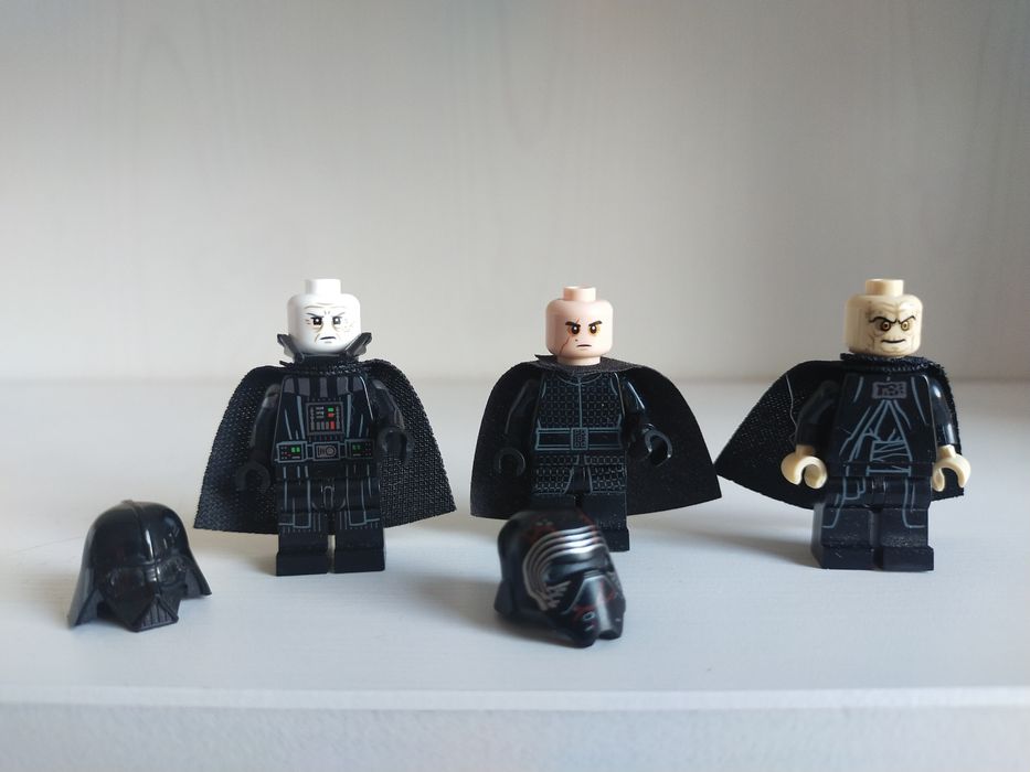 LEGO Kylo Ren Darth Vader Sidious Palpatine