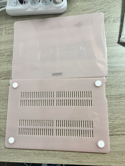 Кейс MacBook Air 15" рожевий M2/M3/M4 захисний чохол новий