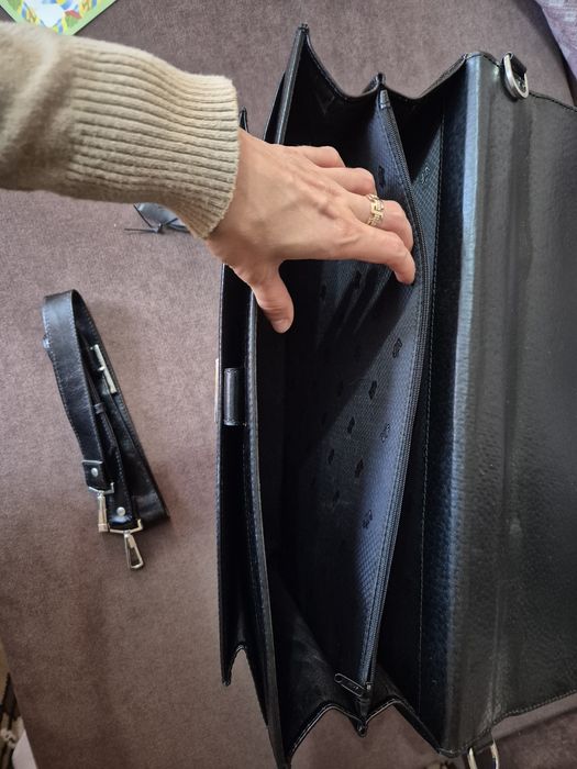 Портфель шкіряний Vif Collection