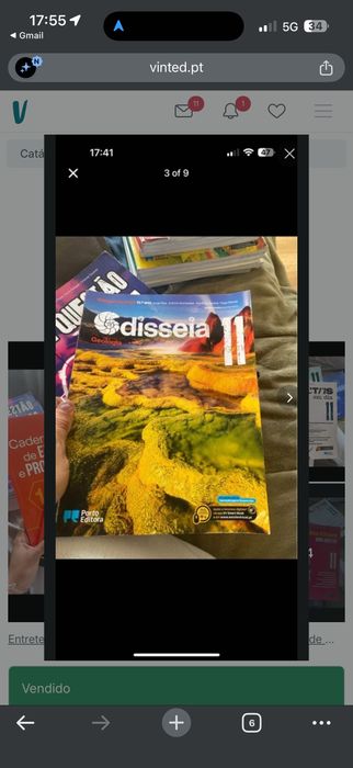 Livro do 11 ano nada escrito