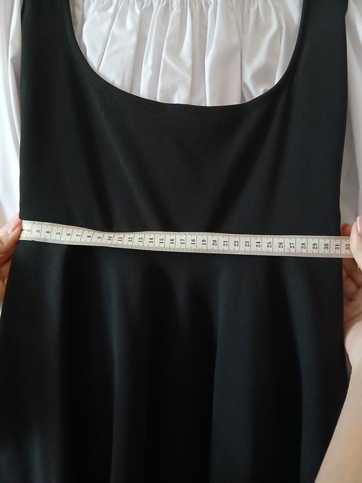 Плаття чорно-біле на 1 вересня шкільне