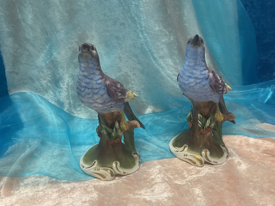 Aves biscuit pintura manual