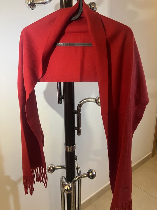 Cachecol longchamp de lã pura 100%