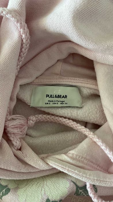Hoodie cor de rosa da Pull&Bear