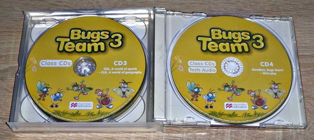 BUGS TEAM 3 : 4 x CD  > Magdalena Kondro < Audio dla nauczyciela