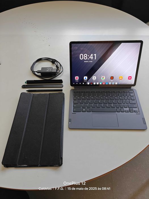 Tablet Lenovo P11 Pro 128gb - 6 ram - Com teclado e Precision Pen 2