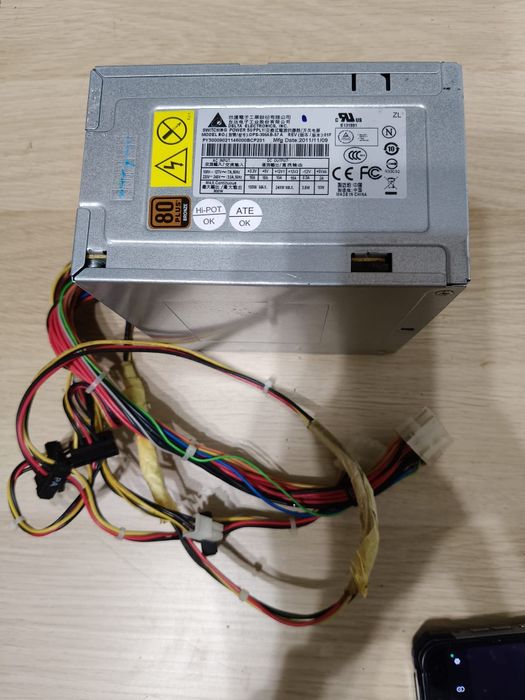 Zasilacz do PC/Serwer ATX 300W Delta 80PLUS BRONZE