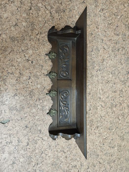 Stylowy wieszak ścienny półka z Francji /