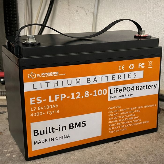 ВІННИЦЯ  Акумулятор LiFePO4 12.8V 100Ah 1250W з BMS для інвертора