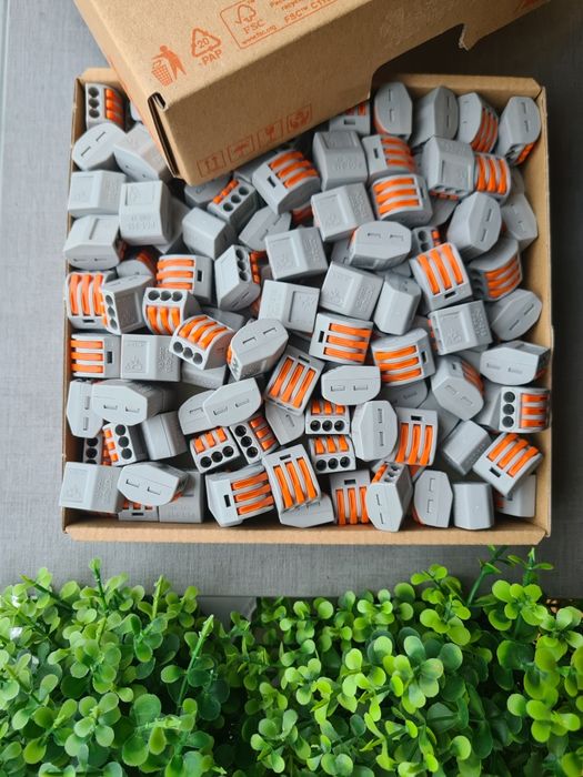 Клеммы типа Wago  РСТ 212 , 213 , 214 , 215 , 218 клеммники Ваго клеми