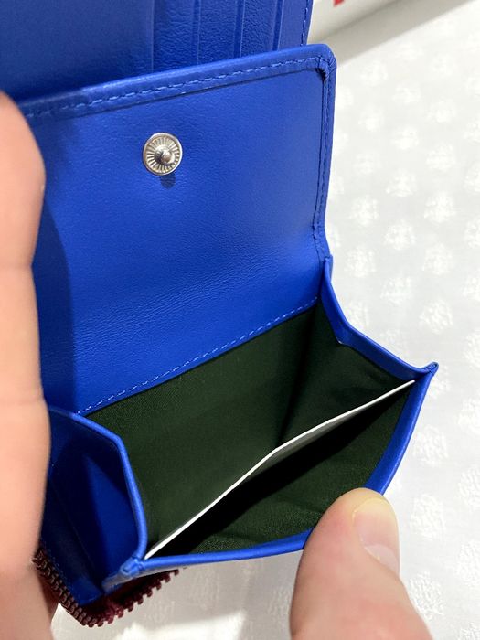 Теннис лимит. Кошелек LACOSTE Holiday Crocodile Badge Zip Wallet - marina