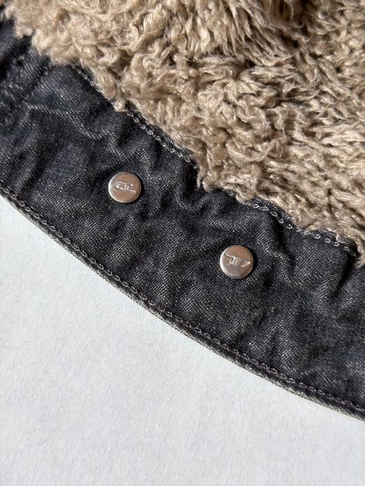 Diesel Y2K Denim Fur Jacket Sherpa джинсовая куртка дизель джинсовка шерпа