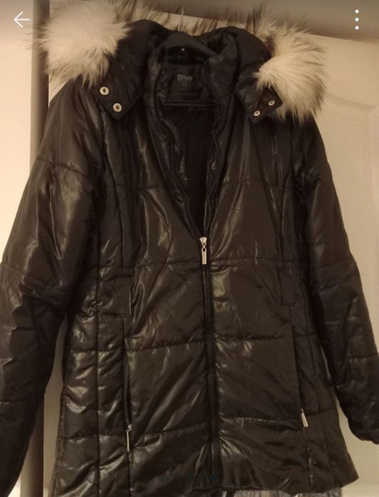 Czarna kurtka puchowa Crivit  40