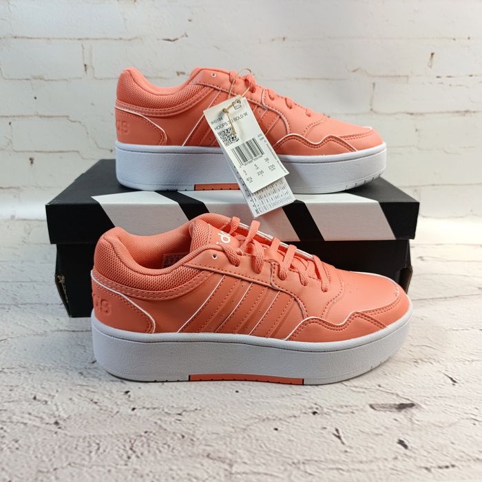 Adidas Hoops 3.0 Bold W IH0184 Sneakersy Damskie Nowe 40 2/3 Pomarańcz