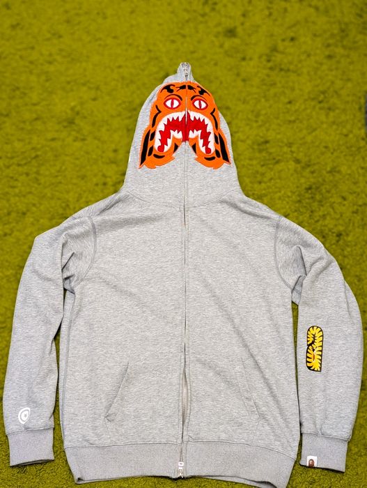 НАЛОЖКА Bape Tiger Grey бейп тигр сірий
