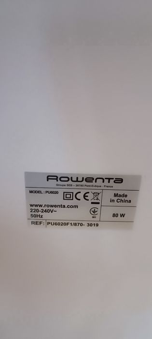 Oczyszczacz powietrza Rowenta Intense Pure Air PU6020