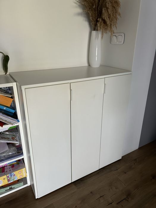 Komoda sideboard drzwiczki półki 92x90x48