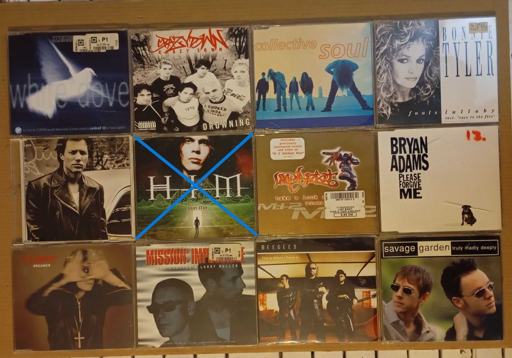 52 CD Singles (parte IV) Pop/Rock (algumas raridades)