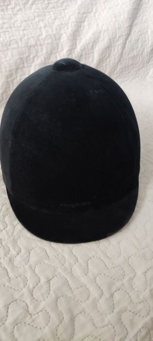 Kask jeździecki Fouganza Aksamitny