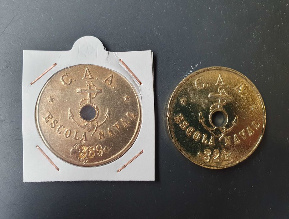 Fichas diversas para coleção - vintage