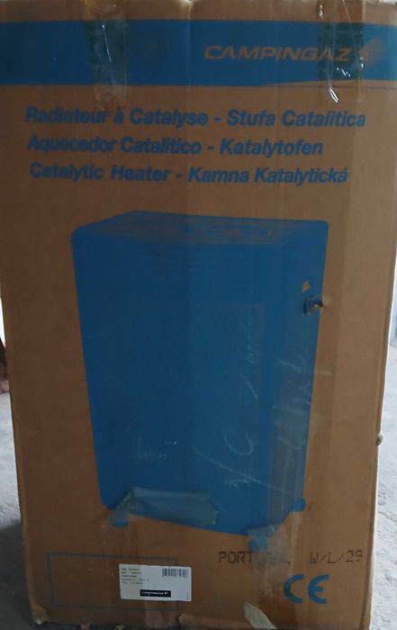 Radiador calorifico a gás