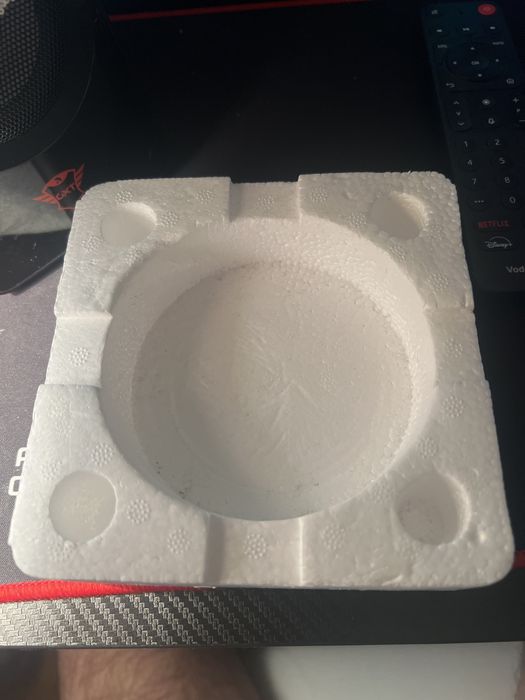 Pedaço de esferovite