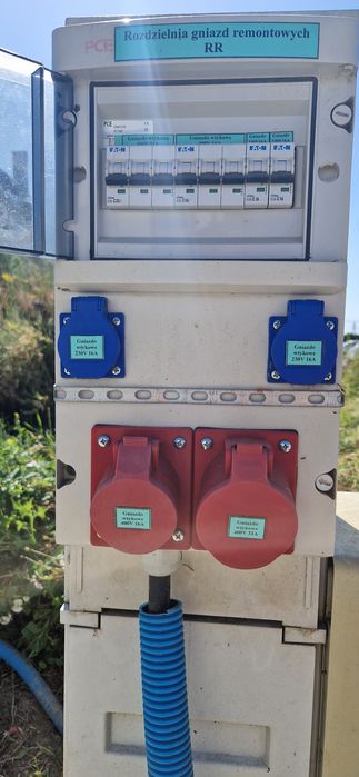 Rozdzielnia elektryczna budowlana